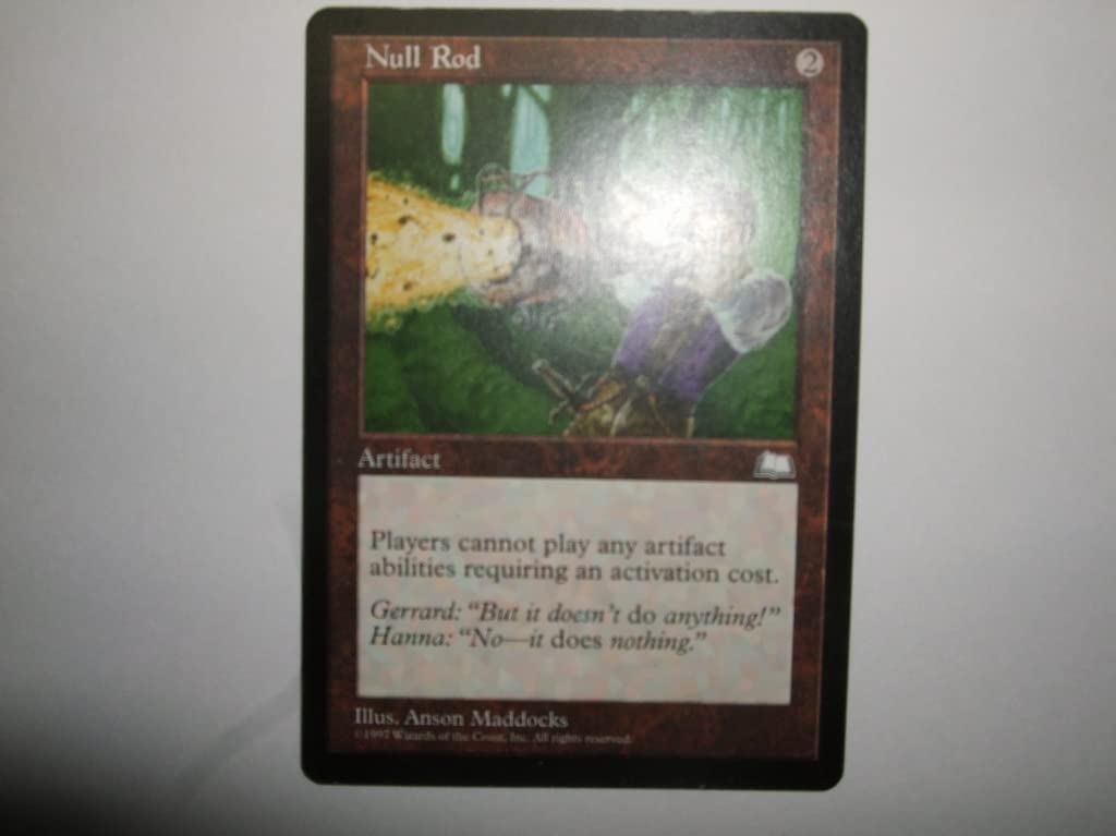 無のロッド 英語 Amazon | MTG 無のロッド/Null Rod 英語版4枚セット