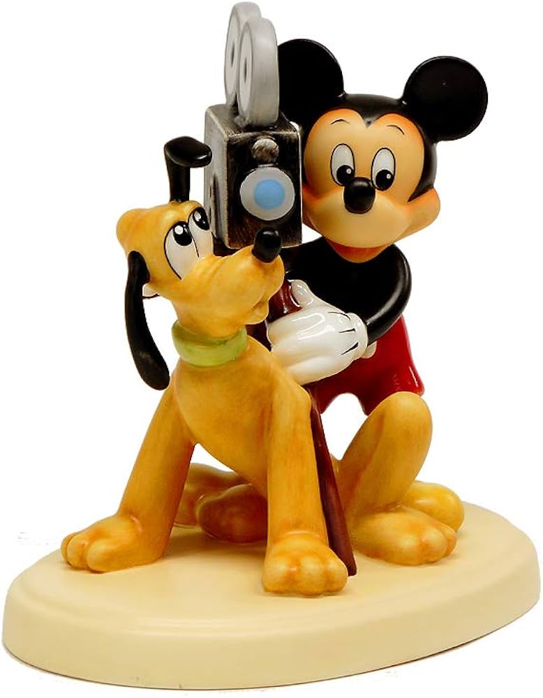 ディズニー生誕75周年記念1000個限定ミッキーマウス陶器フィギュア