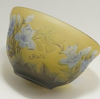 Amazon.co.jp: 証明書 エミールガレ 茶器 ボンボニエール カメオ彫り