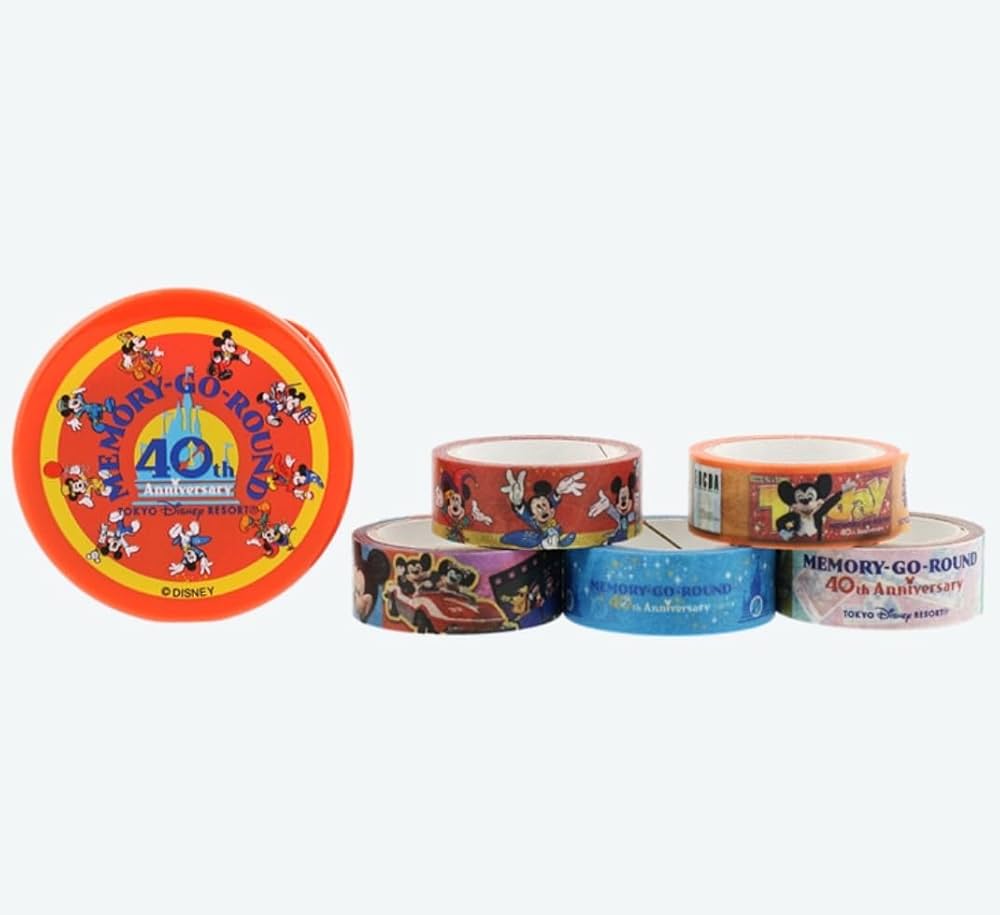 Amazon.co.jp: ディズニー 40周年 マスキングテープ1絵柄＆テープ