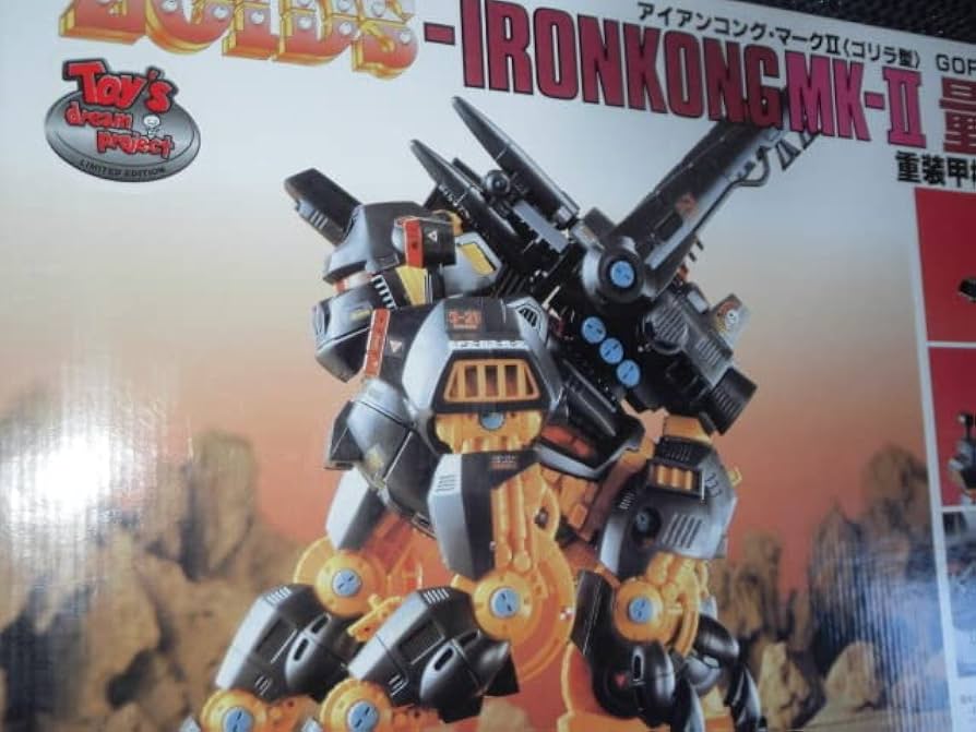 TOMY ZOIDS アイアンコングmkⅡ 量産型 旧ゾイド 87年発売当時品