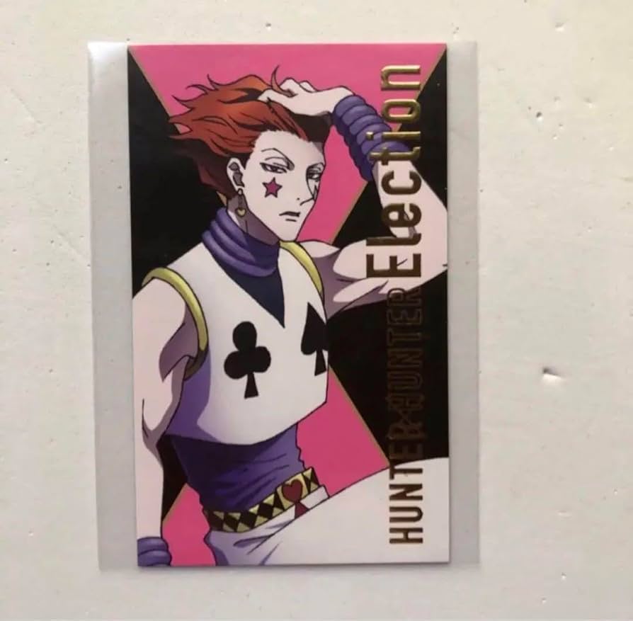 希少】ハンターハンター ヒソカ 旧アニメ スクラッチ カード