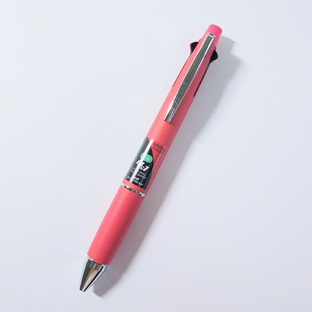 Amazon | 三菱鉛筆 uni ジェットストリーム 4&1 0.5 限定 ベリーピンク