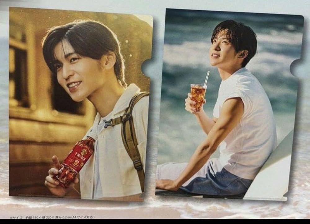 非売品 最新版】目黒蓮 午後の紅茶 タペストリーx2 パネル×1 セット