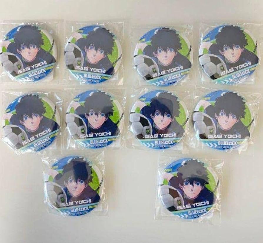 Amazon | ブルーロック 潔 世一 缶バッジ 痛バ 正規 日本製 10個