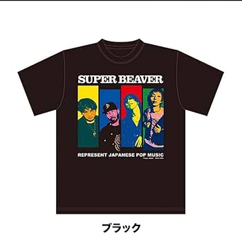 SUPER BEAVER × コジコジ Tシャツ ブラック SUPER BEAVER × コジコジ T