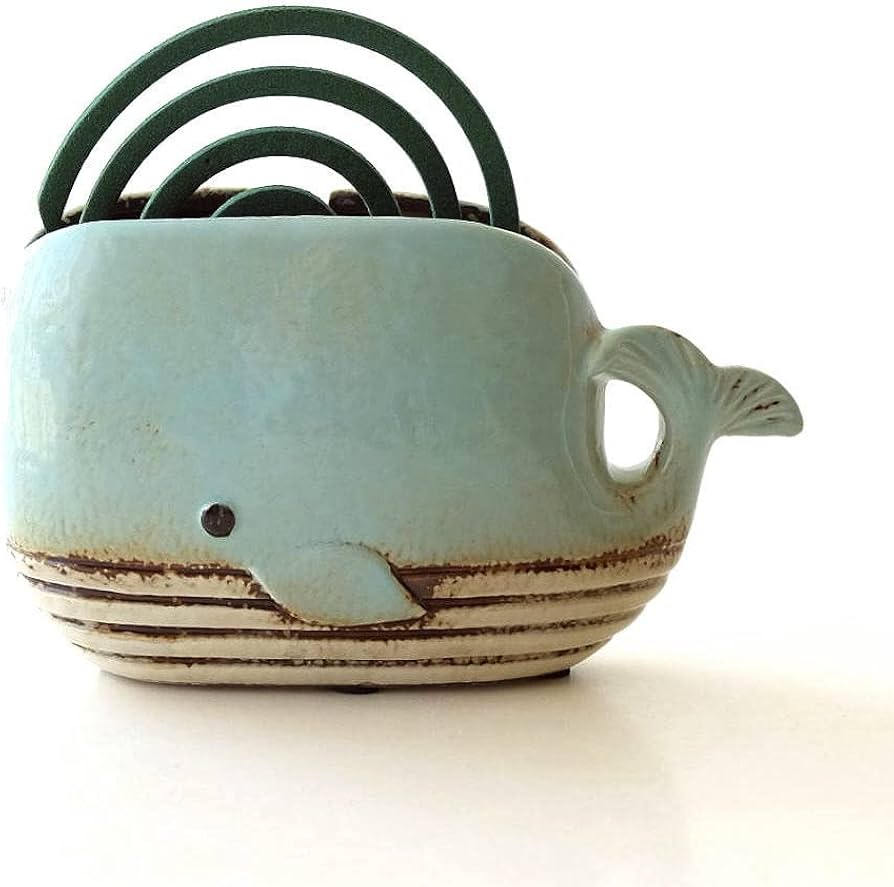 Amazon.co.jp: 蚊取り線香入れ おしゃれ 陶器 蚊やり 蚊遣器