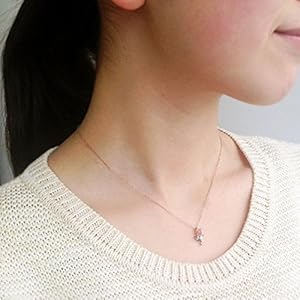 Amazon | 【TAKE-UP】[ 誕生花ジュエリー] 3月チューリップネックレス