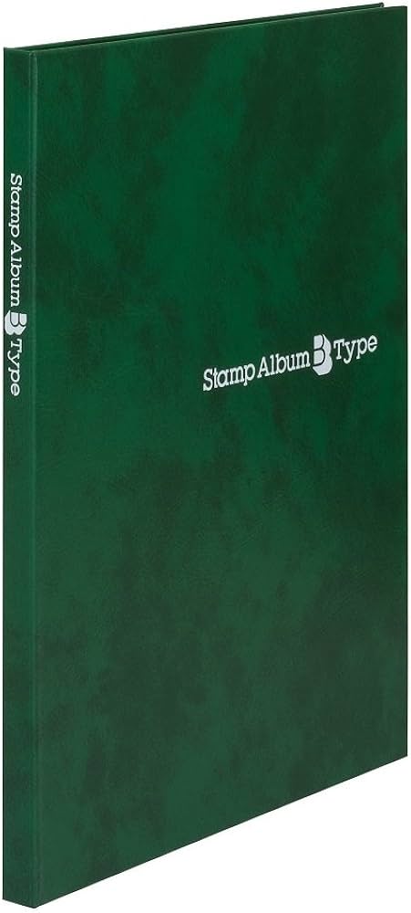 スタンプアルバム 緑色