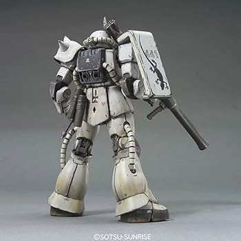 Amazon.com: Bandai Hobby MS-06J ZAKU II White Ogre Bandai MG