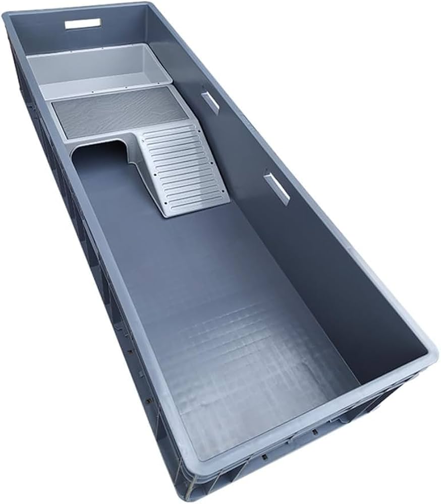 き／時間指定】大型トロ舟 角型 1000L 水槽 プラスチック ビオトープ