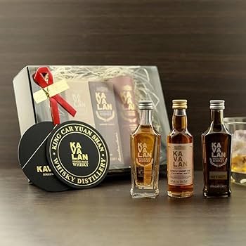 Amazon.co.jp: 台湾 ウイスキー カバラン ミニチュア 3本 ギフトセット