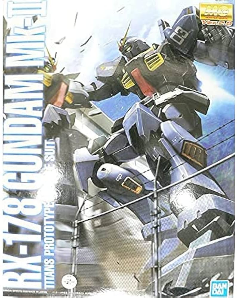 Amazon.com: Bandai Gundam RX-178 Mk-II Titans Color Ver. Ver.2.0