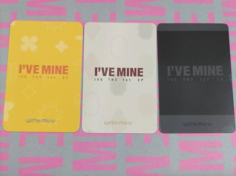 Amazon.co.jp: ive ウォニョン withmuu ラキドロ mine トレカ チェキ