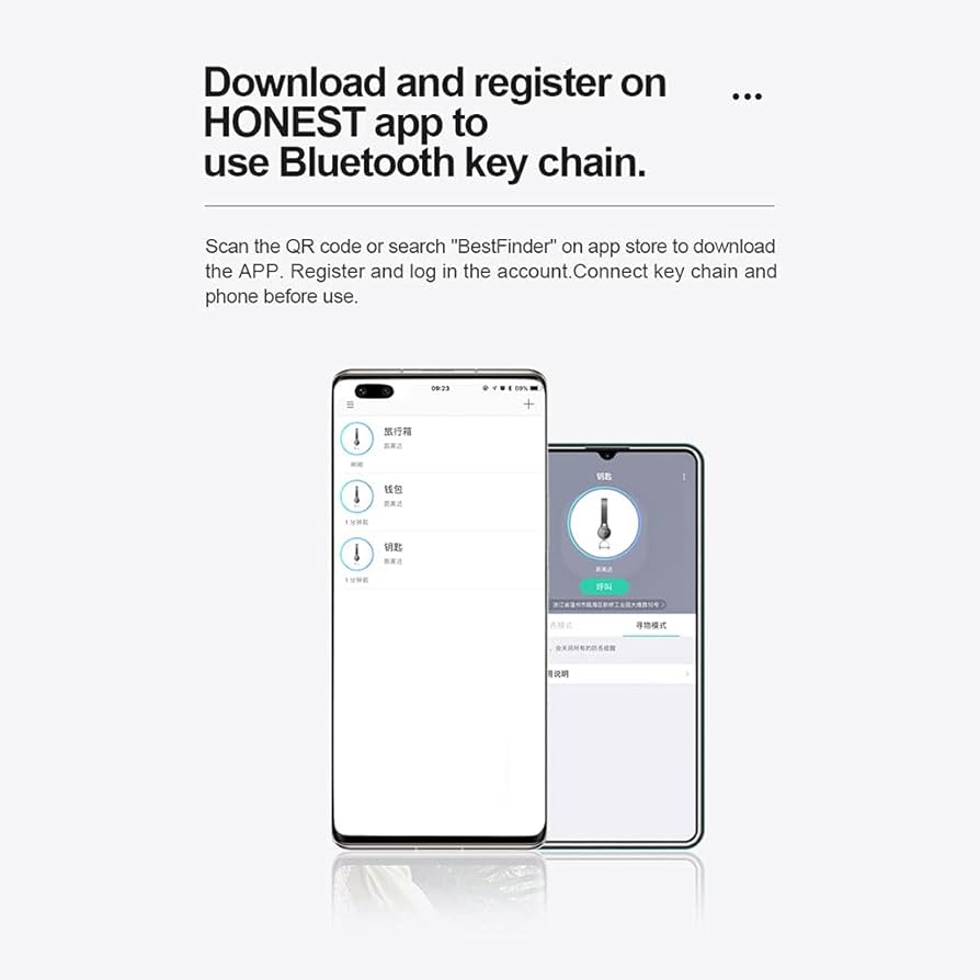 Amazon.co.jp: スマートトラッカー キーファインダー、Android/iOS電話