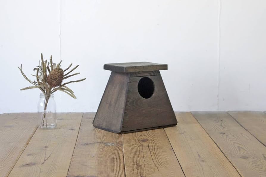 Amazon.co.jp: レトロ踏み台無垢材花台飾り台展示台ディスプレイ明治期