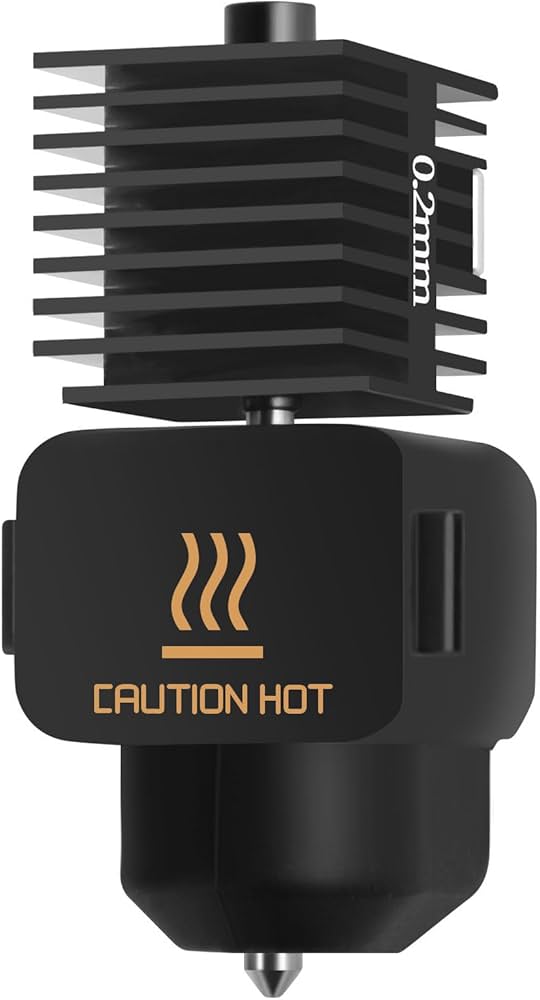 Amazon.co.jp: A1 Mini高温ホットエンド0.2mm硬化スチールノズル+