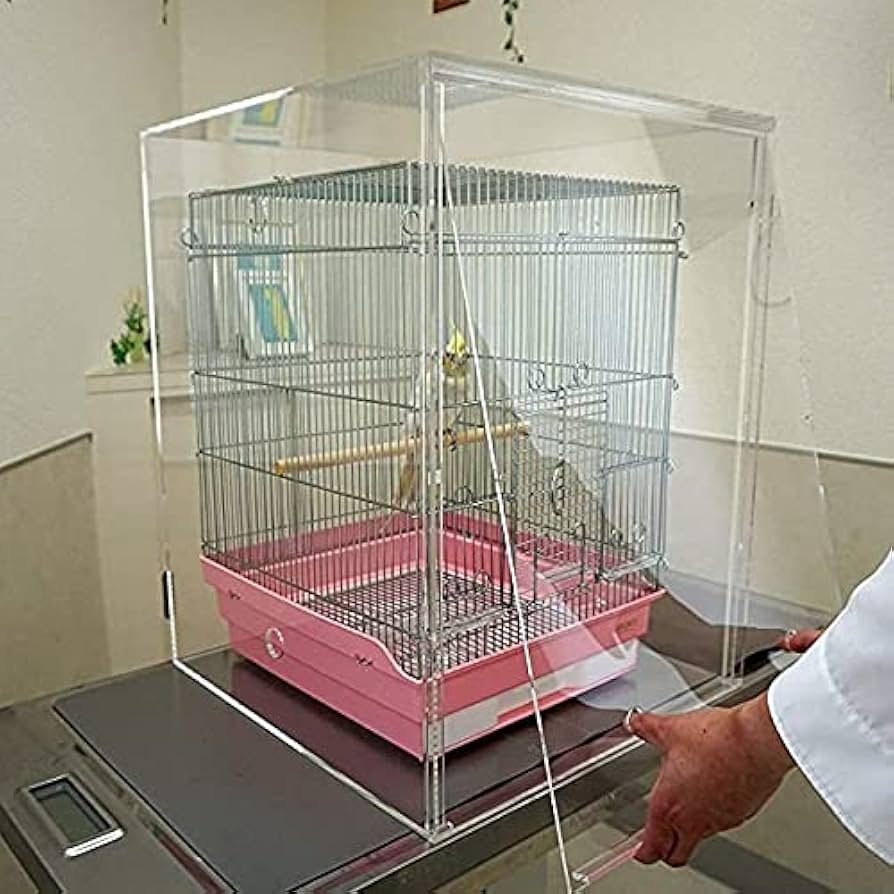 リタ鳥かごアクリルケースアクリル保温カバー防音カバー保温ケース