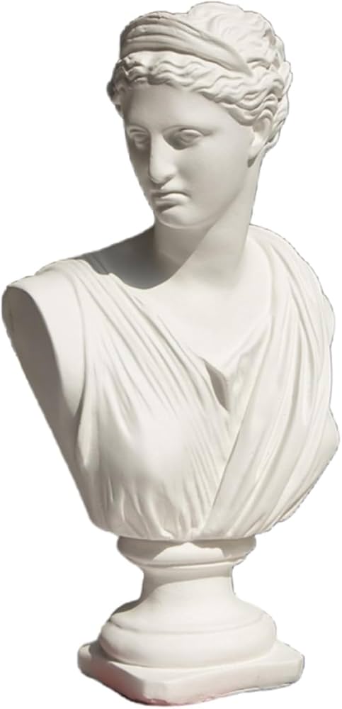 Amazon.co.jp: 石膏像 胸像 人物像 置物 デビッド像 石膏像風 レプリカ