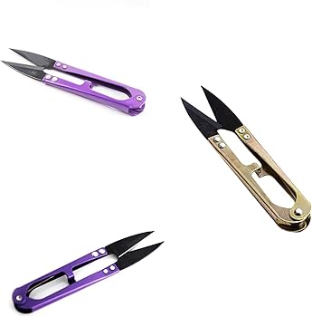 Amazon.co.jp: AsaEimar 糸切りバサミ 糸切りはさみ よく切れる 2個/3