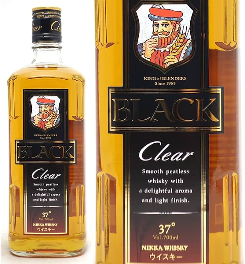 Amazon.co.jp: ニッカ ブラック ニッカ クリア 37度 700ml ニッカ