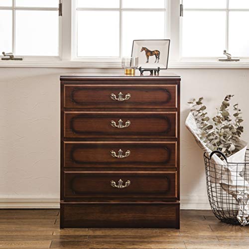 Karimoku アンティーク5段チェスト カリモク ✨収納棚✨ No.1055