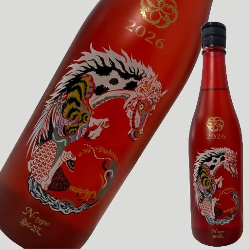 Amazon.co.jp: 新政 No.6 New Year-type 2026 720ml : 食品・飲料・お酒