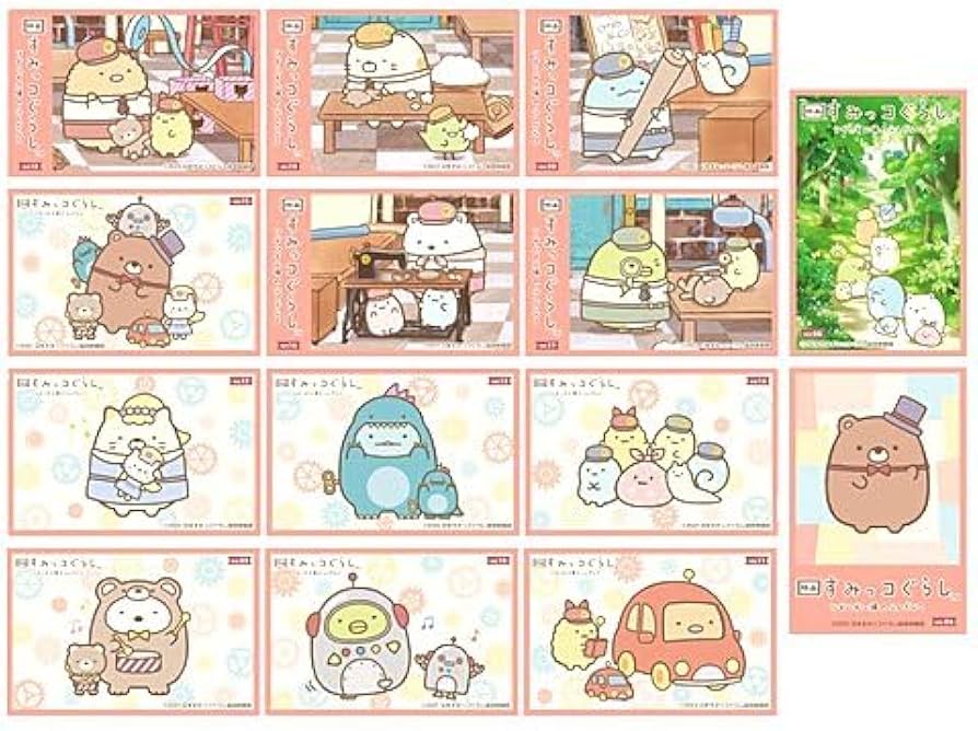 Amazon.co.jp: エンスカイ すみっｺぐらし ﾂｷﾞﾊｷﾞ工場のふしぎなｺ ｽﾃｯｶｰ