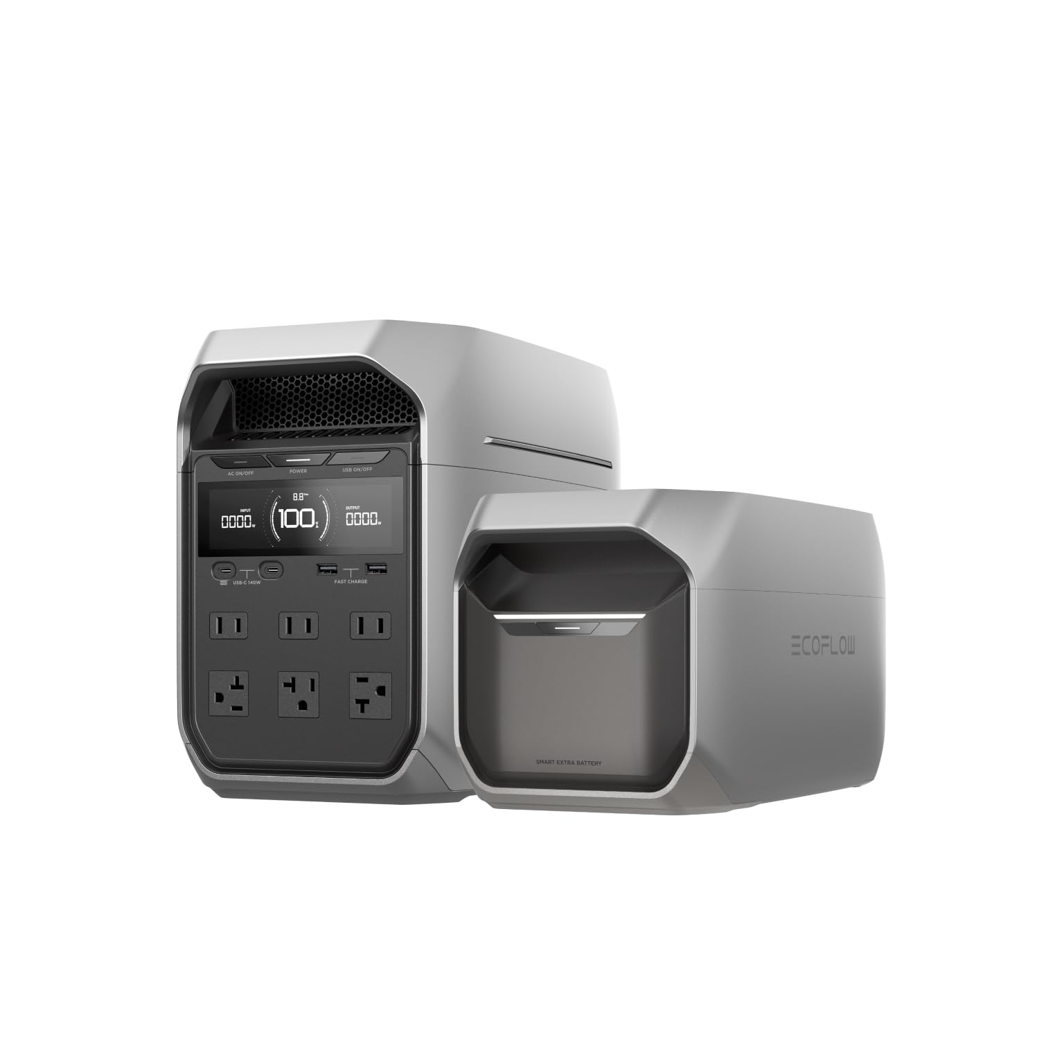 Amazon.co.jp: EcoFlow DELTA 3 Plus 1024Wh ポータブル電源+DELTA 3