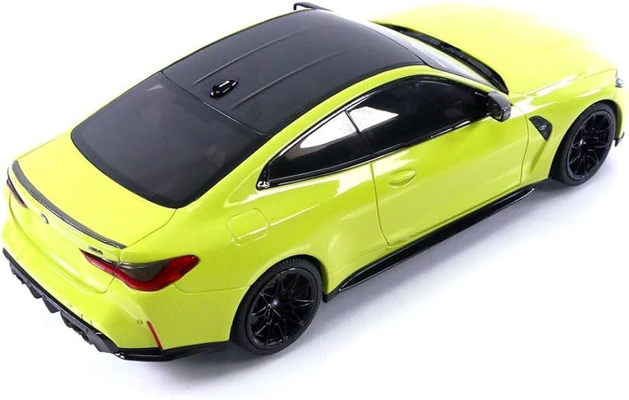 Amazon.com: Minichamps 155020120 1:18 BMW M4-2020-Yellow