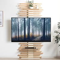 Amazon.co.jp: タンスのゲン テレビスタンド 壁寄せ 32型～65型対応