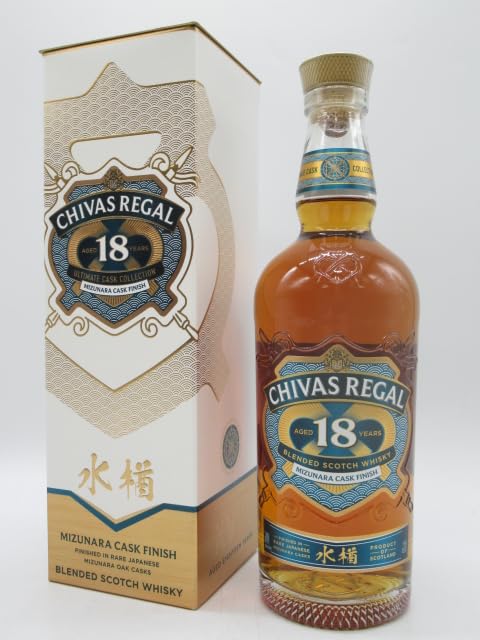Amazon.co.jp: [Gift] Chivas Regal 18 Years Mizuzunara Cask Finish