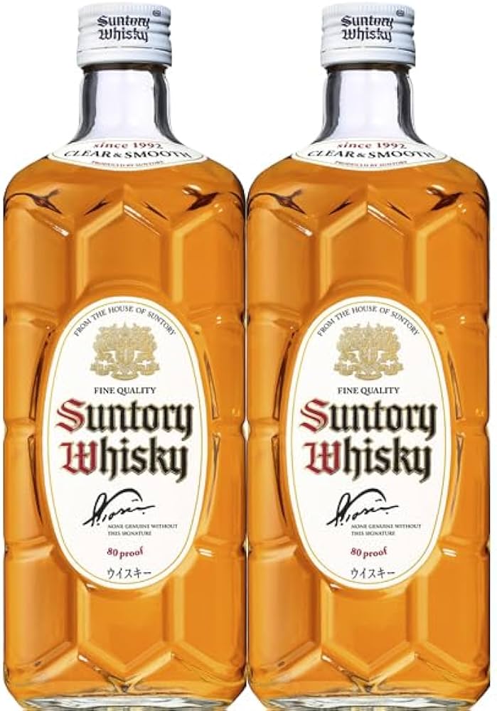 Amazon.co.jp: サントリー 白角 ブレンデッドウイスキー 40度 700ml 2