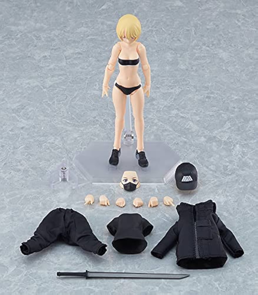 Amazon.co.jp: figma Styles 女性body[ユウキ] with テックウェア