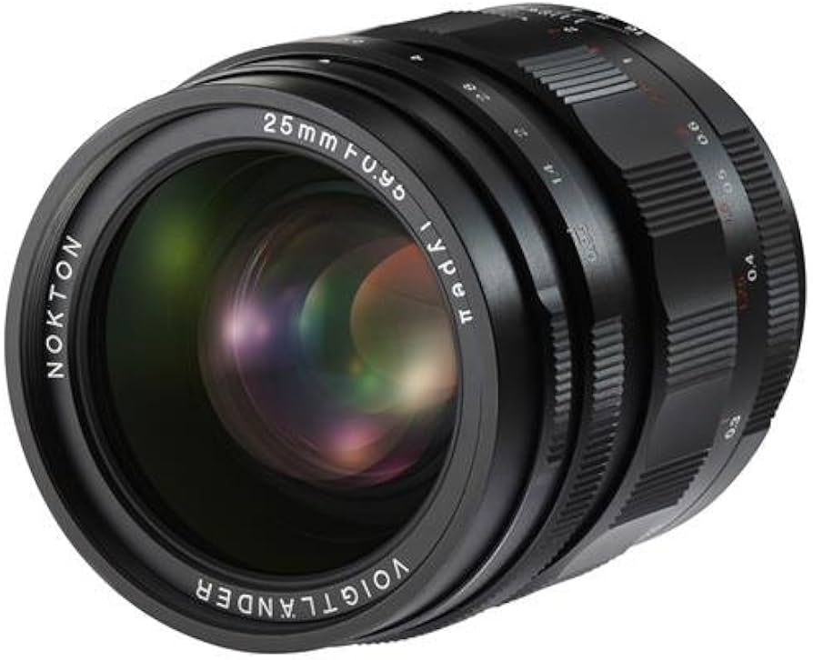 Amazon.com : Voigtlander 25mm f/0.95 Nokton Aspherical Type II