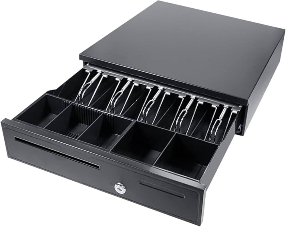 Amazon.co.jp: キャッシュドロア 小型 自動 + 手動 エアレジ対応