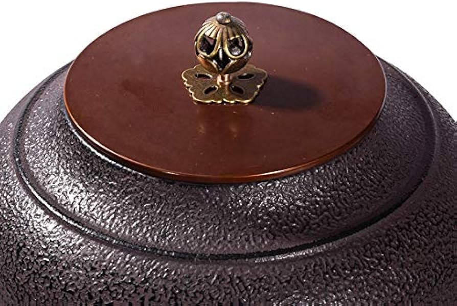 Amazon | 茶釜 風炉釜 切合鬼面風炉 茶釜添え 鉄風炉 茶道具