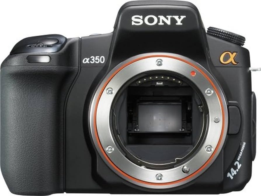 Amazon.com : Sony Alpha DSLRA350 14.2MP Digital SLR Camera with
