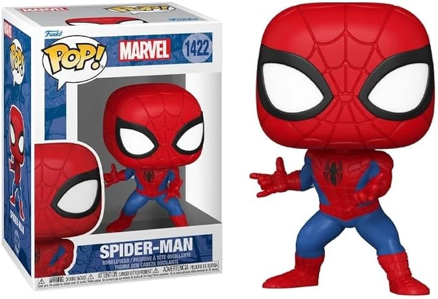 Amazon.com: POP Marvel: New Classics - Spider-Man Funko Vinyl