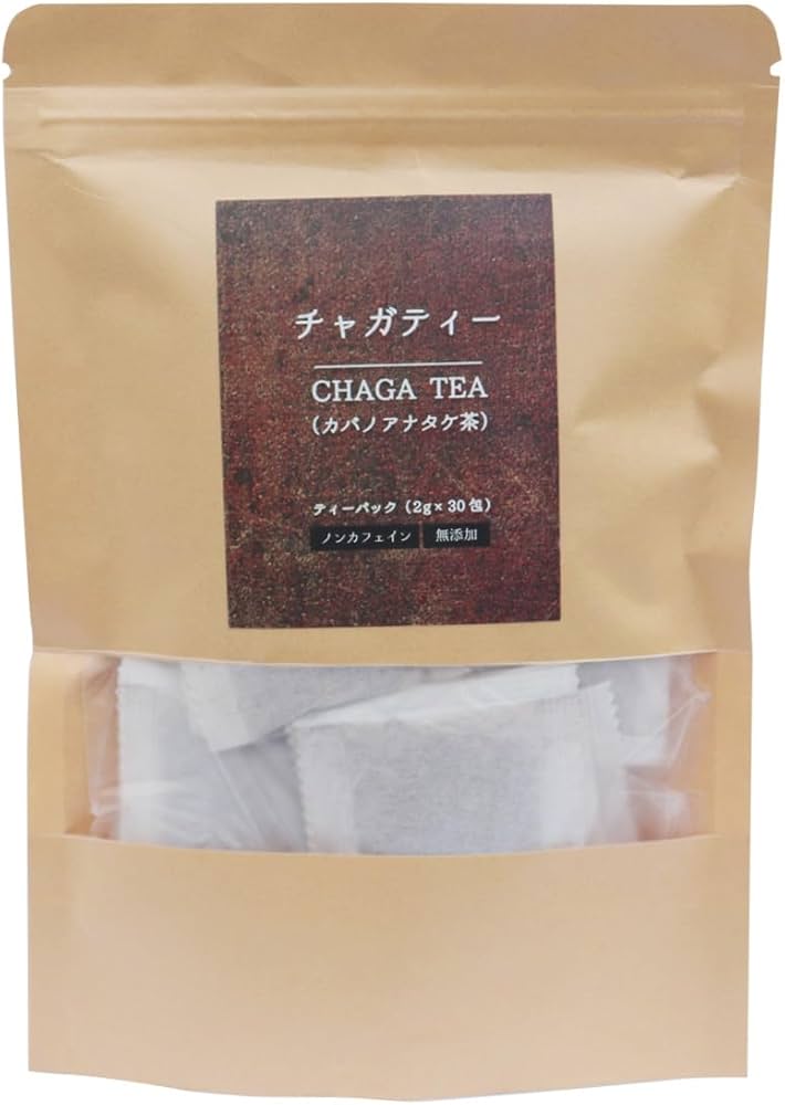 Amazon.co.jp: チャーガ茶 カバノアナタケ チャーガ チャガ茶 ティー