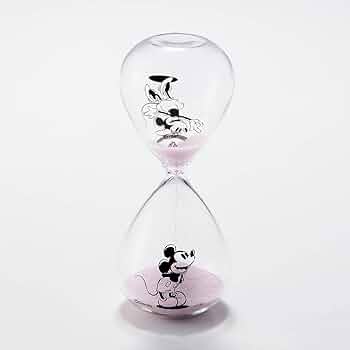 Amazon.co.jp: [ベルメゾン] ディズニー 砂時計 メッセージ 置き時計