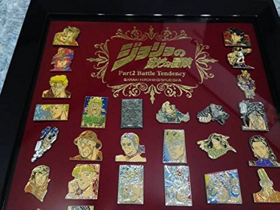 ジョジョ 5部 ピンバッチセット Amazon.co.jp: ジョジョの奇妙な冒険