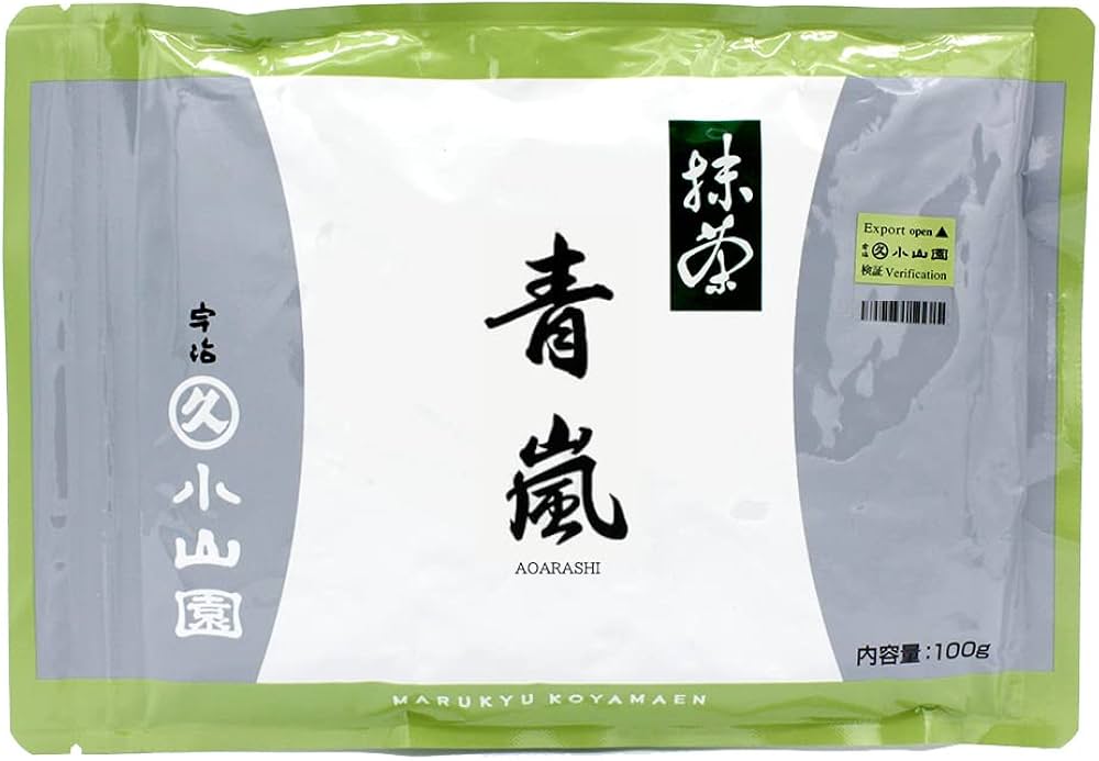 丸久小山園 抹茶 青嵐 40g×3缶セット Amazon | お抹茶 丸久小山園 青嵐