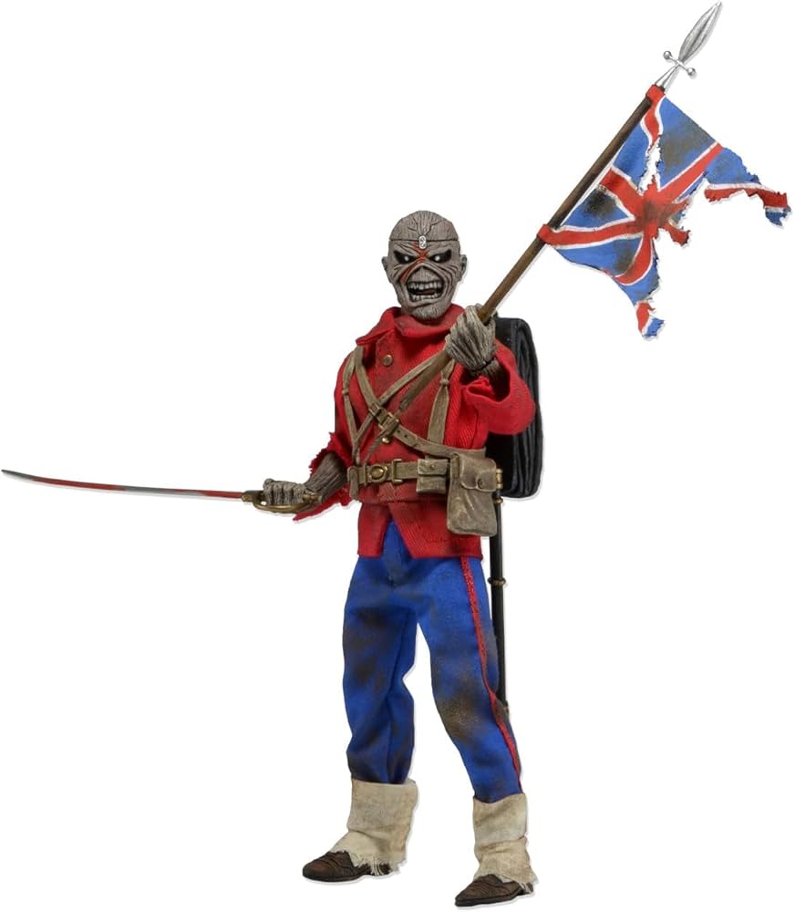 Amazon | NECA Iron Maiden - Trooper 8 Clothed Action Figure