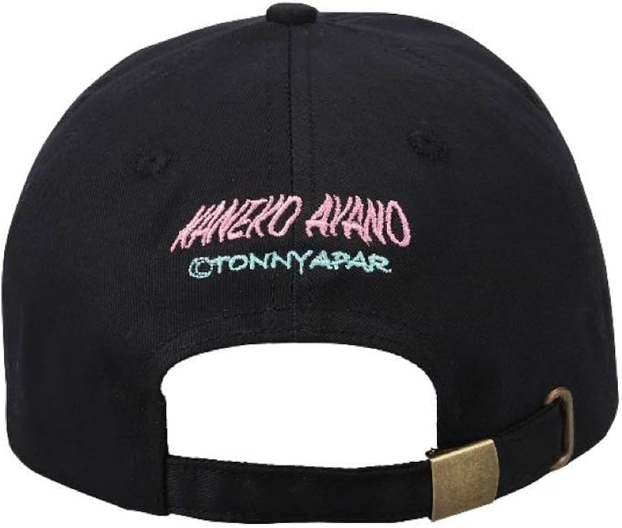 Amazon.co.jp: カネコアヤノ キャップ 帽子 黒 ブラック 野音 猫