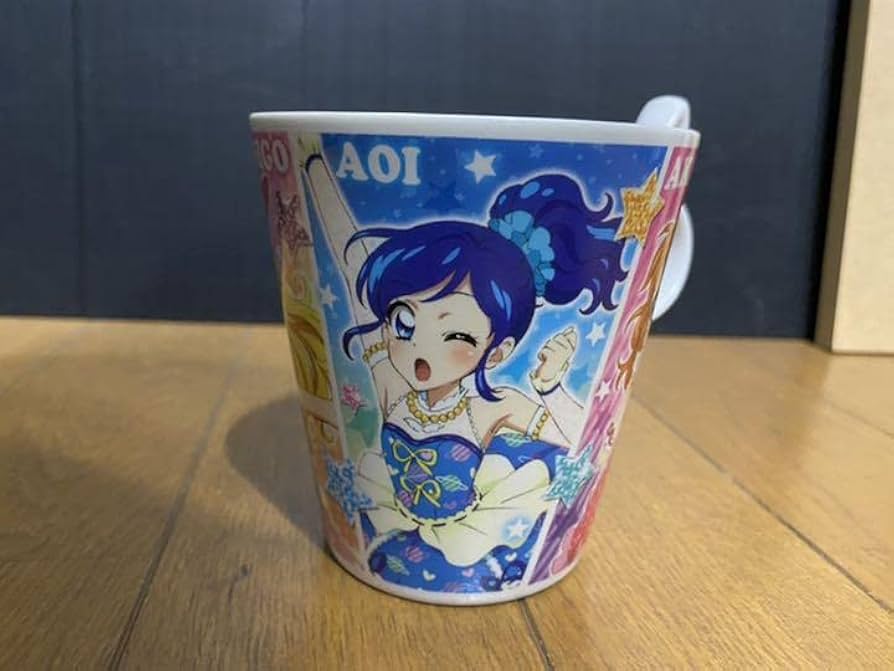 Amazon.co.jp: 劇場版アイカツ 音符マグカップ 星宮いちご、霧矢あおい