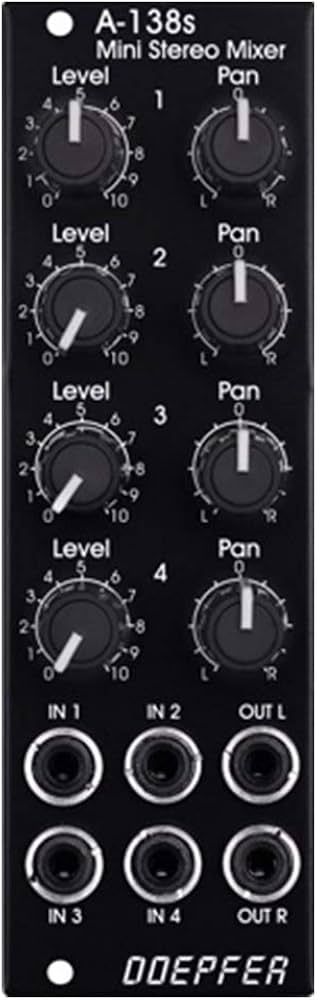 Amazon | Doepfer A-138sV Stereo Mixer ユーロラック モジュラー