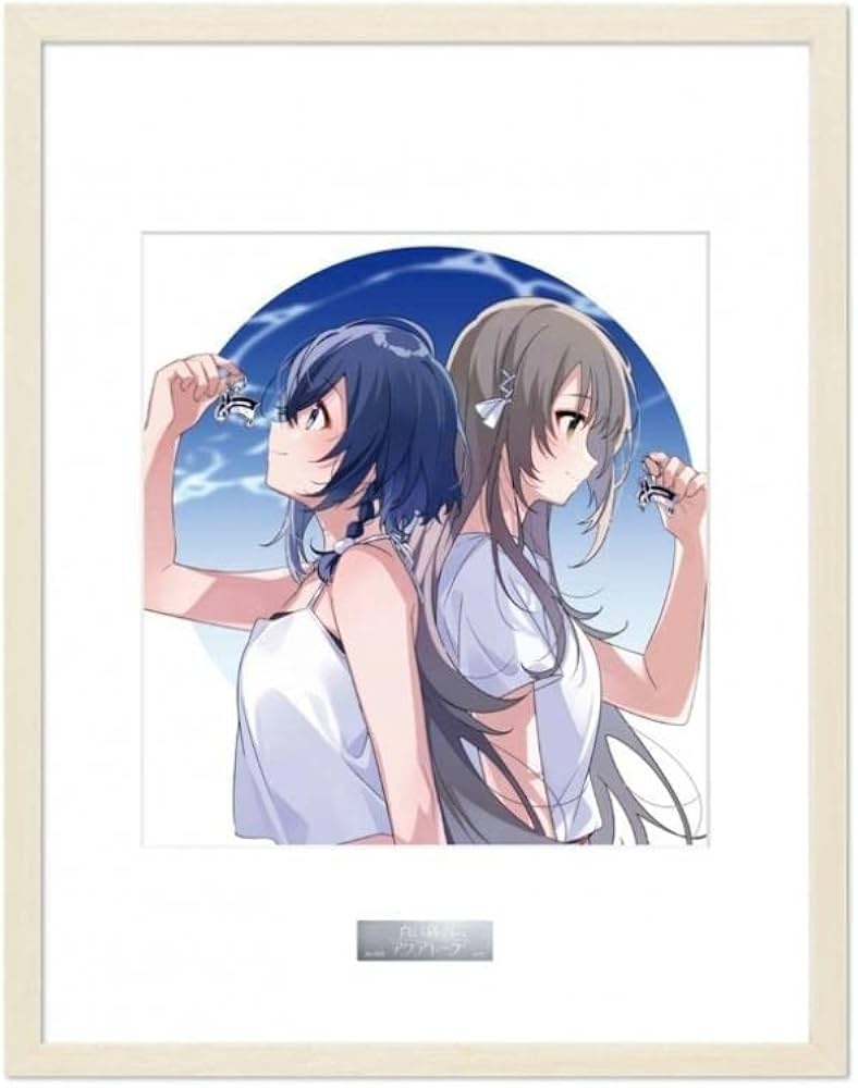 白い砂のアクアトープ U35 先生描き下ろし A4キャラファイングラフ④