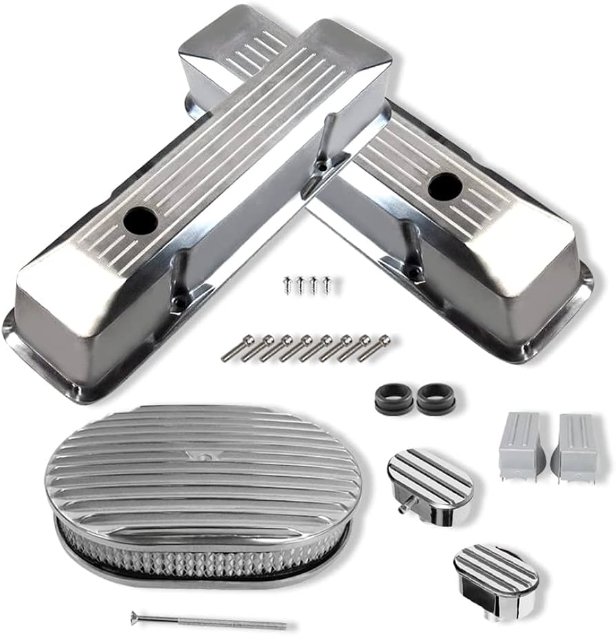 Amazon | DEMOTOR PERFORMANCE バルブカバー 1958-86 スモールブロック