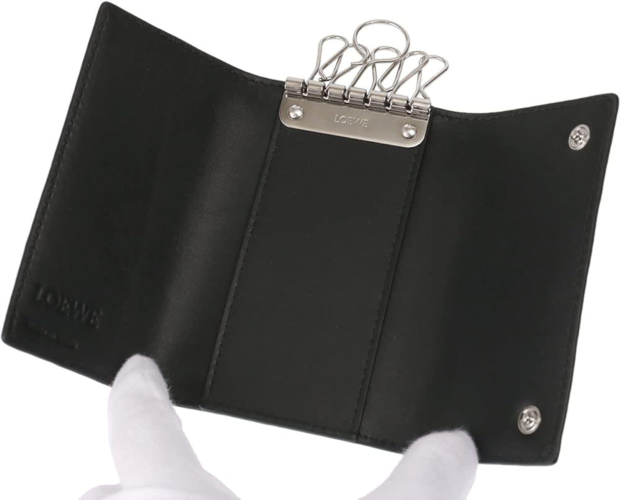 Amazon.co.jp: [ロエベ]キーケース メンズ レディース ソフトグレイン
